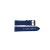 Watch strap Fossil BQ2033 Silicone Blue 24mm