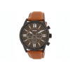 Watch strap Fossil BQ2041 Leather Brown 26mm