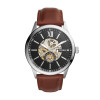 Watch strap Fossil BQ2270 Leather Brown 26mm