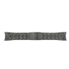 Watch strap Fossil BQ2384 Stainless steel Anthracite grey 26mm