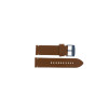 Watch strap Fossil BQ2427 Leather Brown 24mm