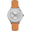 Watch strap Fossil BQ3019 Leather Brown 18mm