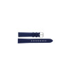 Watch strap Fossil BQ3109 Leather Blue 18mm
