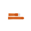 Watch strap Tag Heuer CAZ101B / BT0729 Rubber Orange 21.5mm