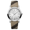 Watch strap Burberry BU1390 Leather/Plastic Bi-color