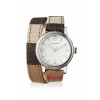 Watch strap Burberry BU7849 Leather Multicolor 14mm
