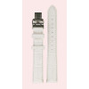 Watch strap Certina C600007310 Leather White 16mm