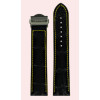 Watch strap Certina C0244471605101A Leather Black 22mm