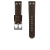 Watch strap TW Steel CEB110 Leather Dark brown 22mm