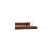 Watch strap Universal D401Z Leather Brown 14mm