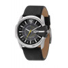 Watch strap Diesel DZ1295 Leather Black 27mm