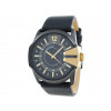 Watch strap Diesel DZ1475 Leather Black 28mm