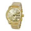 Watch strap Diesel DZ5435 Stainless steel Gold Toned 20mm