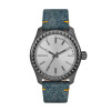 Watch strap Diesel DZ5449 Leather/Textiles Blue 20mm