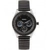 Watch strap Fossil ES2954 Stainless steel Black 18mm