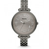 Watch strap Fossil ES3131 Stainless steel Anthracite grey 12mm
