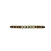 Watch strap Fossil ES3314 Stainless steel Gold Toned 14mm