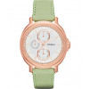 Watch strap Fossil ES3357 Leather Green 18mm