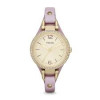 Watch strap Fossil ES3469 / GEORGIA Leather Pink 8mm