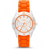 Watch strap Fossil ES3532 Silicone Orange 18mm