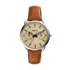 Watch band Fossil FTW5027 Leather 16mm