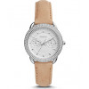 Watch strap Fossil ES4053 Leather Beige 16mm