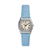 Watch strap Fossil ES5405 Leather Blue 16mm