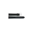 Watch strap Universal F121XL Leather Black 18mm