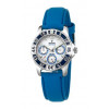 Watch strap Festina F16039-4 Leather Blue 18mm