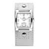 Watch strap Festina F16068-E / F16068-F Leather White 18mm
