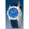Watch strap Festina F16243-D Leather Blue 21mm