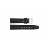 Watch strap Festina F16476-1 Croco leather Black 21mm