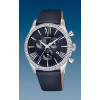 Watch strap Festina F16590-9 Leather Blue 21mm