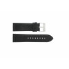 Watch strap Festina F16673-1 Croco leather Black 25mm