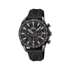 Watch strap Festina F20351-3 Leather Black