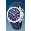 Watch strap Festina F20440-2 Leather Blue 25mm
