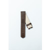 Watch strap Tag Heuer FC8266 Leather Brown