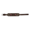 Watch strap Fossil JR8780 Leather Dark brown 12mm