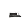Watch strap Fossil FS5378 Leather Dark brown 22mm