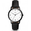 Watch strap Fossil FS5431 Leather Black 20mm