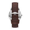 Watch strap Fossil FS5966SET Leather Brown 22mm