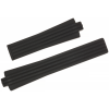 Watch strap Tag Heuer FT6002 Rubber Black