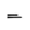 Watch strap Universal C015-XL Leather Black 12mm