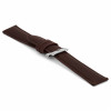 Watch strap Universal H030 Leather Brown 22mm