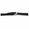 Watch strap Universal H146 Leather Black 22mm