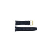 Watch strap Jaguar J858-2 Leather Blue 3mm