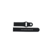 Watch strap Universal JD1606.01 Silicone Black 20mm