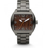 Watch strap Fossil JR1361 Stainless steel Anthracite grey 22mm
