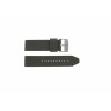 Watch strap Fossil JR1419 Leather Grey 24mm
