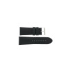 Watch strap Universal K122 Leather Black 28mm